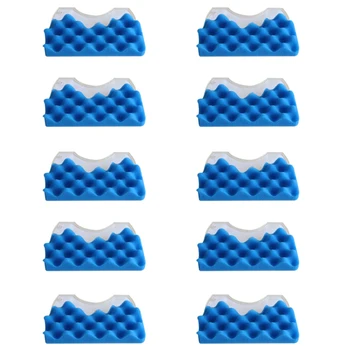 10 компл. Синий Губчатый фильтр Белый Хлопковый Печеночный фильтр для Samsung DJ97-01040C Запчасти для пылесосов серии