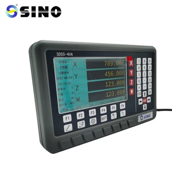 4-осевой Токарный станок DRO SINO SDS5-4VA с Цифровой системой отсчета показаний с ЖК-дисплеем для Расточно-фрезерных станков