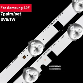 7 Пар светодиодов с подсветкой для Samsung 39f 8 + 5 светодиодов UA39F5008AR UA39F5088AR UE39F5000AKXKZ UE39F5000AKXMS UE39F5000AKXRU