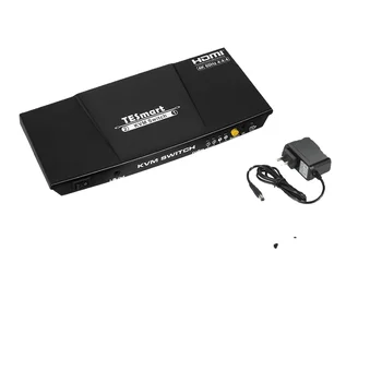 горячая продажа USB HDMI KVM переключатель 4K Ultra HD HDMI Switcher Box