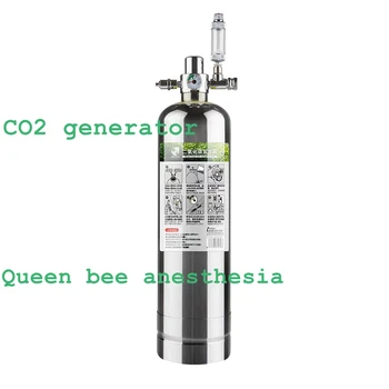 Комплект системы генератора CO2 объемом 1 литр Королева Пчеловодства Для Искусственного Оплодотворения Пчелиная Матка Анестезия Генератор CO2 из нержавеющей Стали