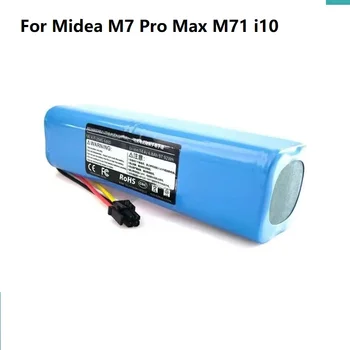 Литиевая батарея 14,4 V 5600mAh для Midea M7 Pro Max M71 i10, сменные аксессуары для аккумуляторов