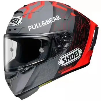 Мотоциклетный шлем X14 93 Marquez black concept 2.0 с противотуманным козырьком Для Езды на мотокроссе, шлем для мотобайка