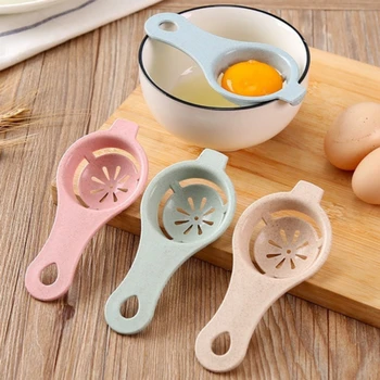 Ножной сепаратор для яиц Фильтр для белка и желтка Кухонный инструмент для разделения выпечки