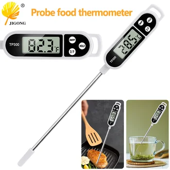 Цифровой кухонный пищевой термометр для приготовления мяса, Воды, Молока, Пищевой зонд, Измеритель температуры, Электронный инструмент для духовки Барбекю